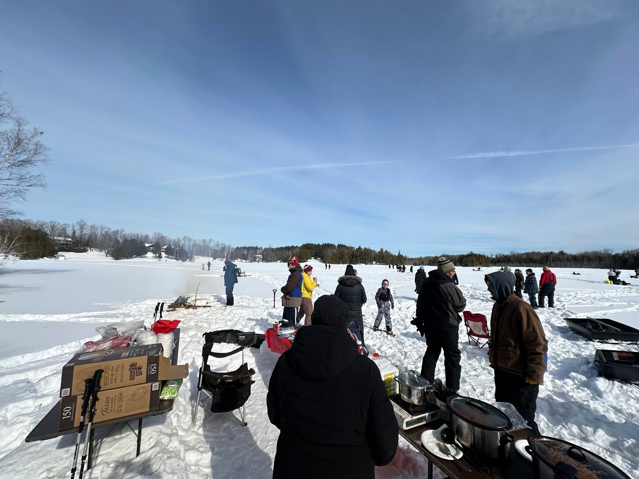 February Ice Fishing day