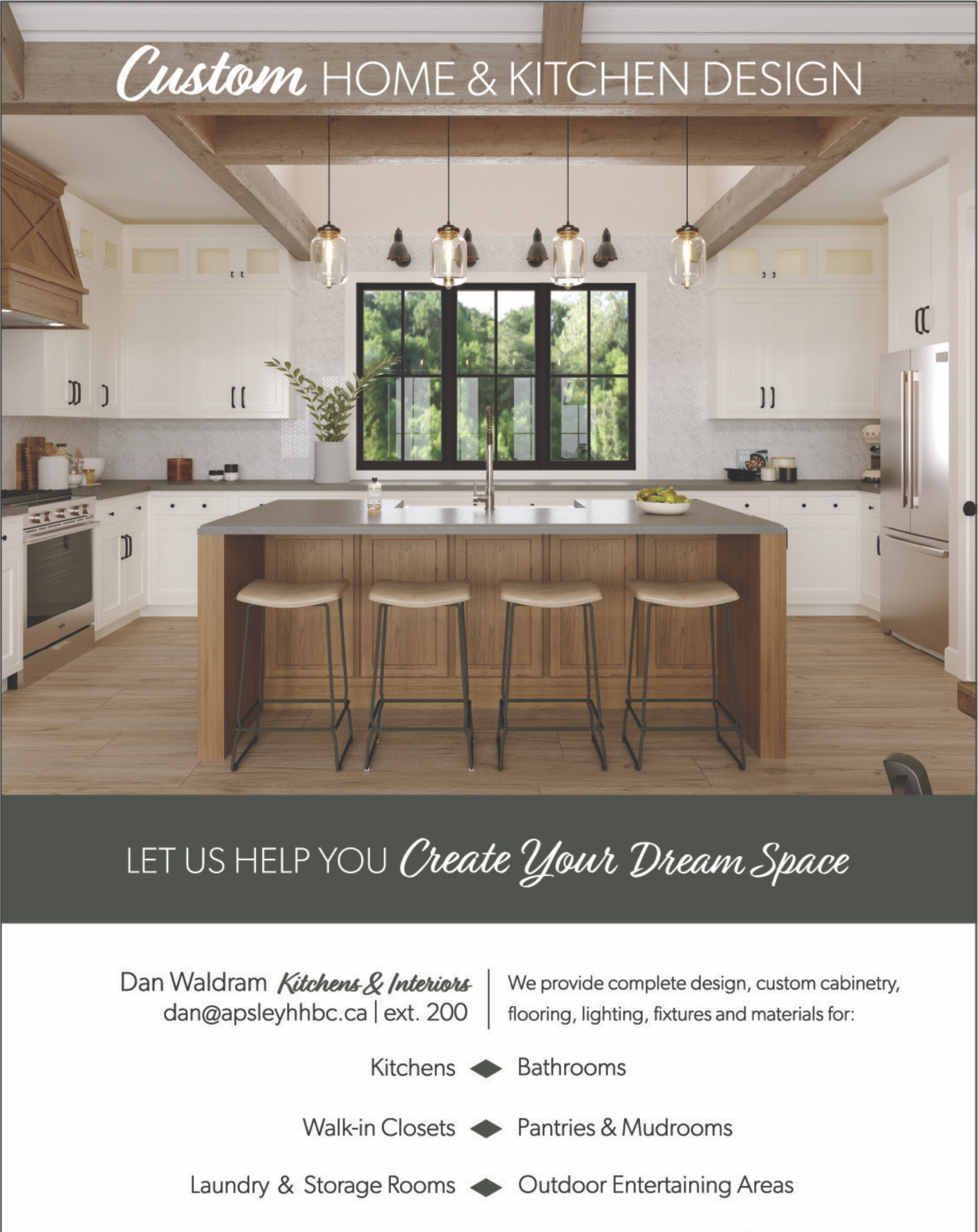 Custom Home and Kitchen Design logo